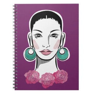 Cuaderno Mujer de Mod Fleur de los años 60