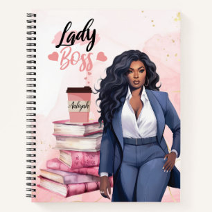 Cuaderno Mujer de Negocios Ambiciosa y Empoderada