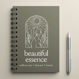 Cuaderno Mujer deja Moon Arch SAGE Wellness Day Spa