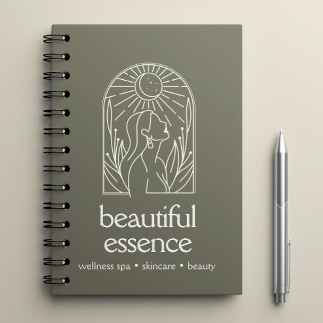 Cuaderno Mujer deja Moon Arch SAGE Wellness Day Spa (Subido por el creador)