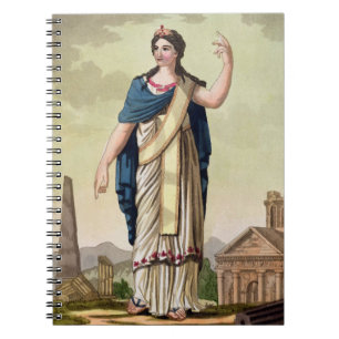 Cuaderno Mujer del Patrician, no. 26 de "Roma antigua",