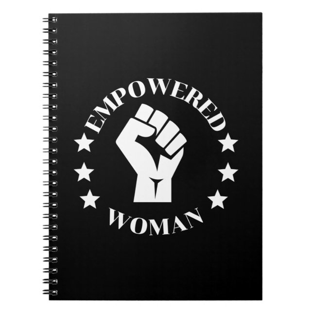 Cuaderno Mujer empoderada (Frente)