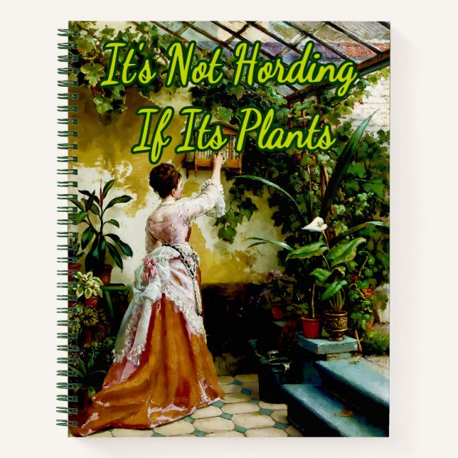 Cuaderno Mujer en Greenhouse por Otto Eerelman (Anverso)