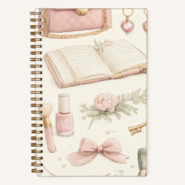 Cuaderno mujer femenina