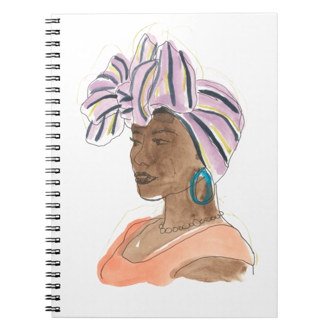 Cuaderno Mujer fuerte y bella (Frente)