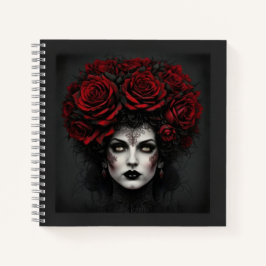 Cuaderno Mujer Gótica