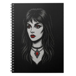 Cuaderno Mujer gótica oscura