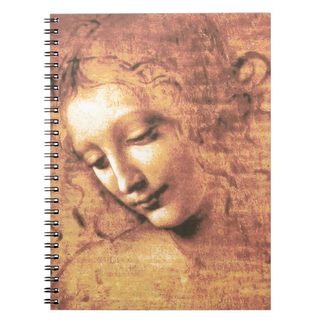 Cuaderno Mujer hermosa de Leonardo da Vinci (Frente)