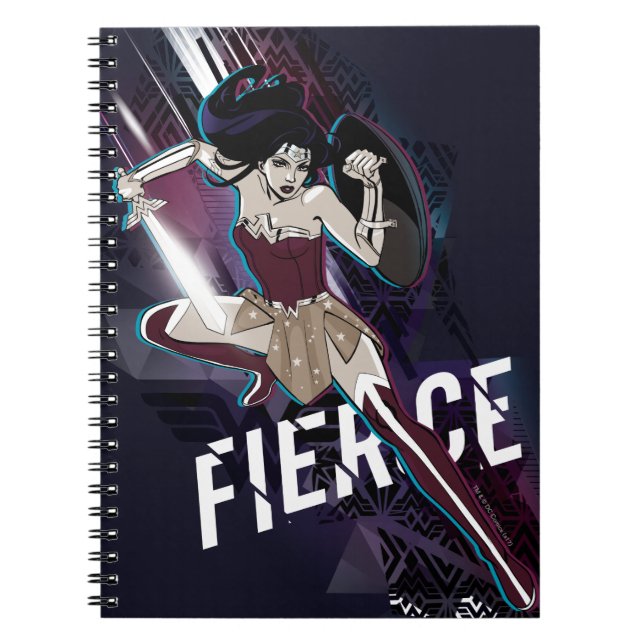 Cuaderno Mujer Maravilla - Fierce (Frente)