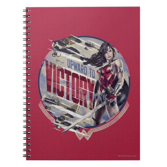 Cuaderno Mujer Maravilla Hacia La Victoria (Frente)