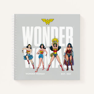 Cuaderno Mujer Maravilla Leyendas Gráficas para Siempre