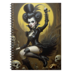 Cuaderno Mujer medieval gótica