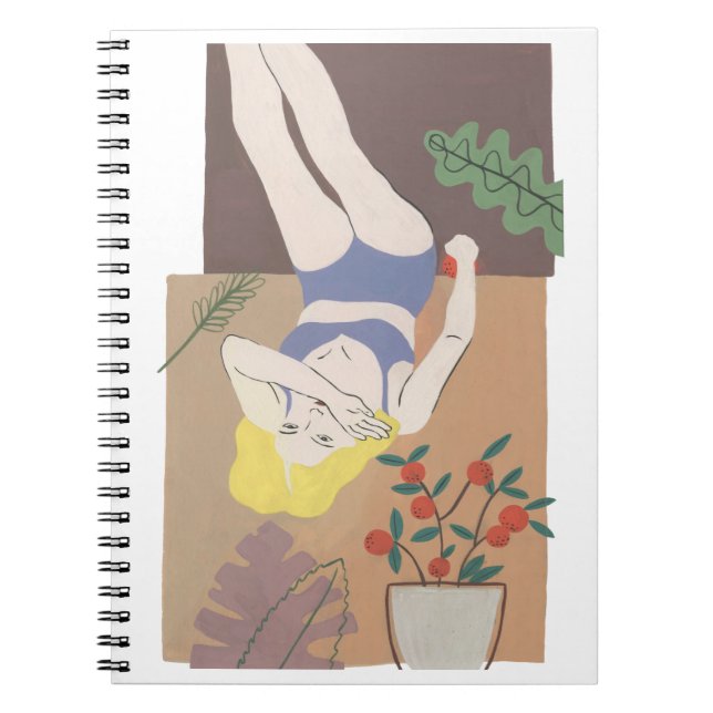 Cuaderno Mujer mentirosa (Frente)