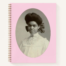 Cuaderno Mujer negra con guiño de pelo