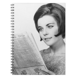 Cuaderno Mujer Newpaper de lectura