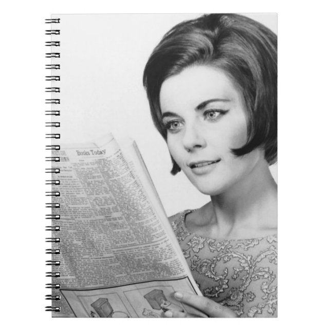 Cuaderno Mujer Newpaper de lectura (Frente)