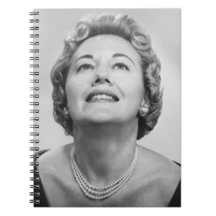 Cuaderno Mujer que mira para arriba