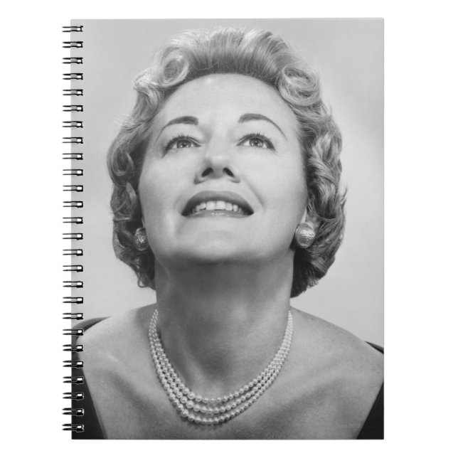 Cuaderno Mujer que mira para arriba (Frente)