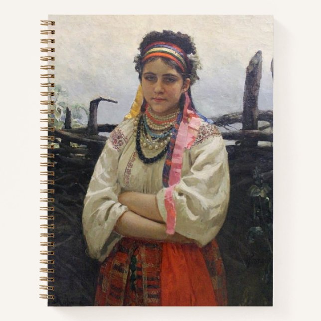 Cuaderno Mujer ucraniana (Anverso)