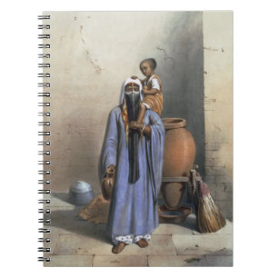 Cuaderno Mujer y niño, ilustracion del Fellah 'del Val