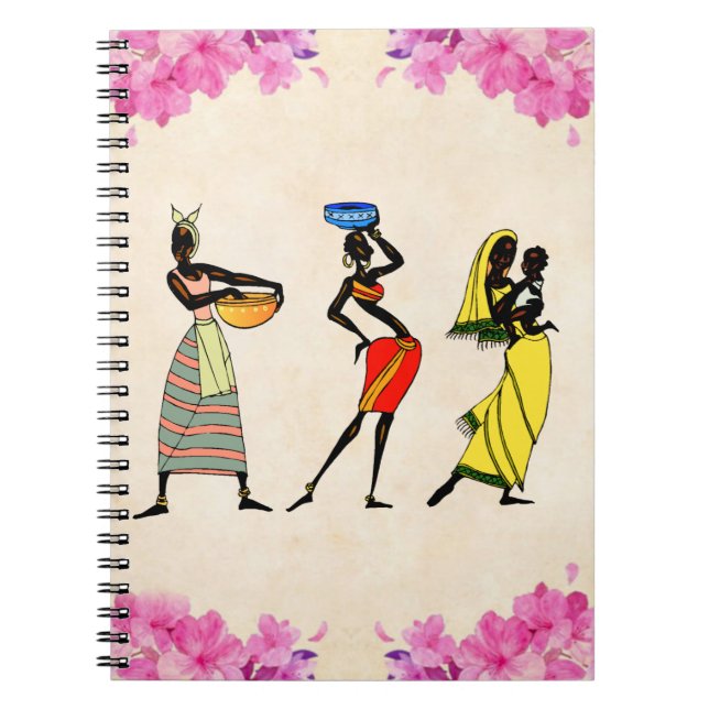 Cuaderno Mujeres de África (Frente)