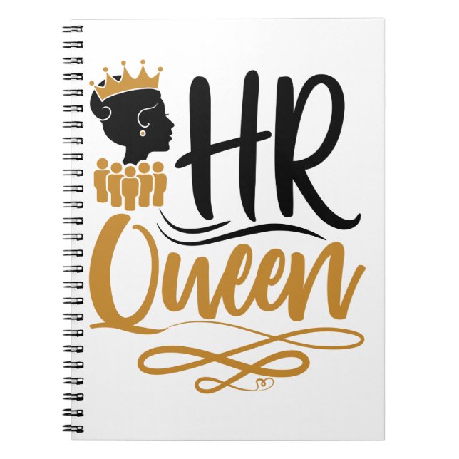 Cuaderno Mujeres de Recursos Humanos Reina de Recursos Huma (Frente)