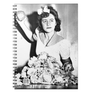 Cuaderno Mujeres de WWII en el esfuerzo del Homefront/de la
