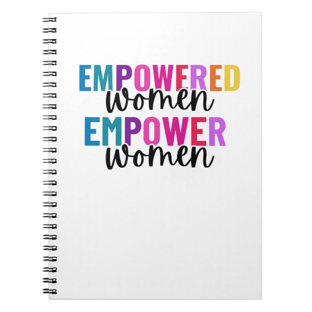 CUADERNO MUJERES EMPODERADAS EMPODERADAS (Frente)