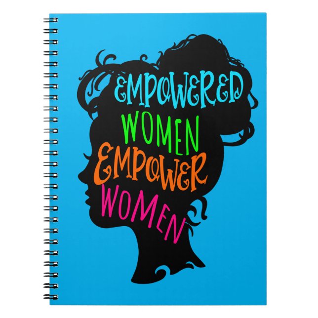 Cuaderno Mujeres empoderadas empoderan a las mujeres (Frente)
