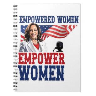 Cuaderno Mujeres empoderadas empoderan a las mujeres Kamala
