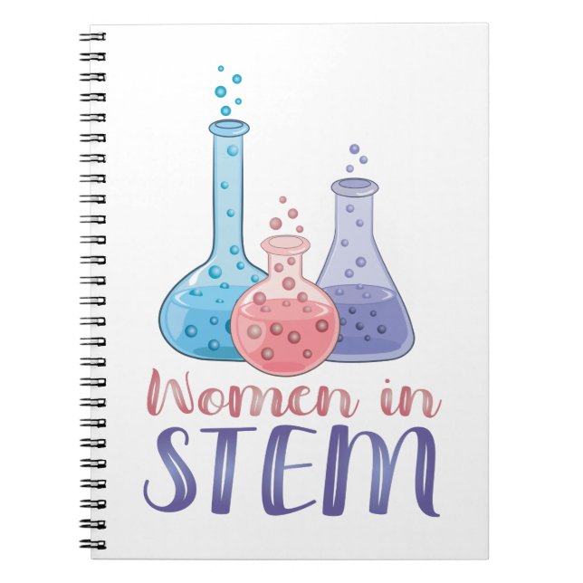 Cuaderno Mujeres en STEM (Frente)