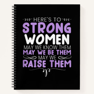 Cuaderno Mujeres Fuertes Feminista Feminismo Mujeres Arriba