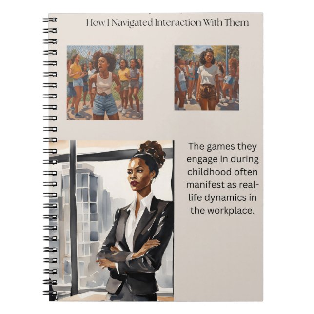 Cuaderno "Mujeres medulares: Mi propio Diario Personal de V (Frente)