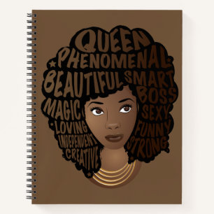 Cuaderno Mujeres motivadoras Melanin