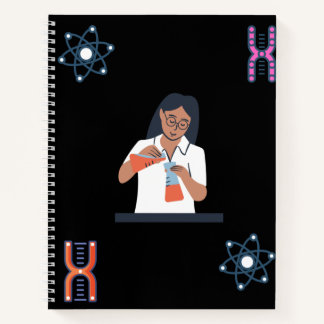 Cuaderno Mujeres Pertenecen Al Laboratorio -ADN De Biología