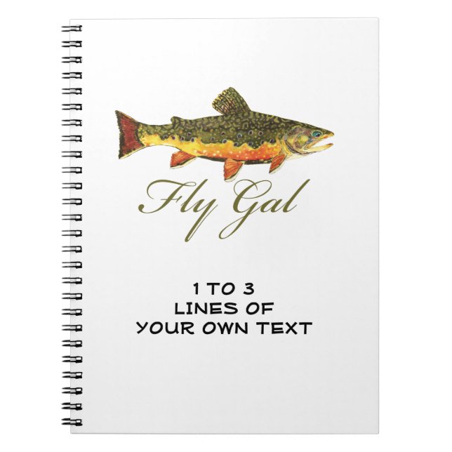 Cuaderno Mujeres pescadoras de mosca (Frente)