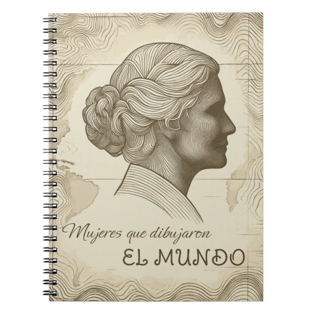Cuaderno Mujeres que dibujaron el mundo (Frente)