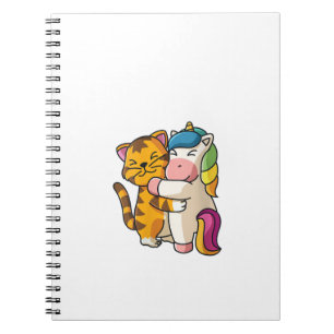 Cuaderno Mujeres Tigre y Unicornio Animales de Zoológico Li