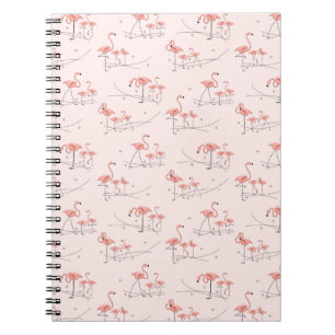 Cuaderno multi rosado de los flamencos
