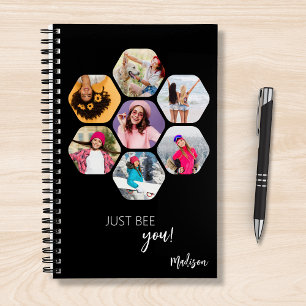Cuaderno Múltiples Collages de fotos SÓLO ANTES DE TU nombr