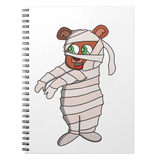 Cuaderno Mummy Bear (Frente)