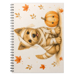 Cuaderno Mummy Norwich Terrier Halloween
