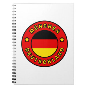Cuaderno München Deutschland
