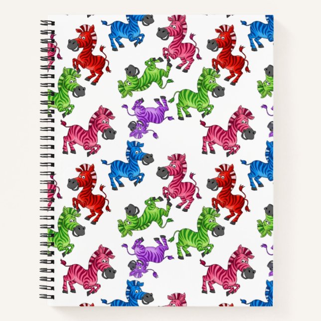 Cuaderno Mundo de Cebra Dreamy (Anverso)