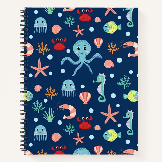 Cuaderno Mundo Marino (Anverso)
