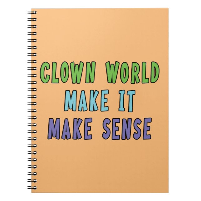Cuaderno Mundo Payaso  (Frente)
