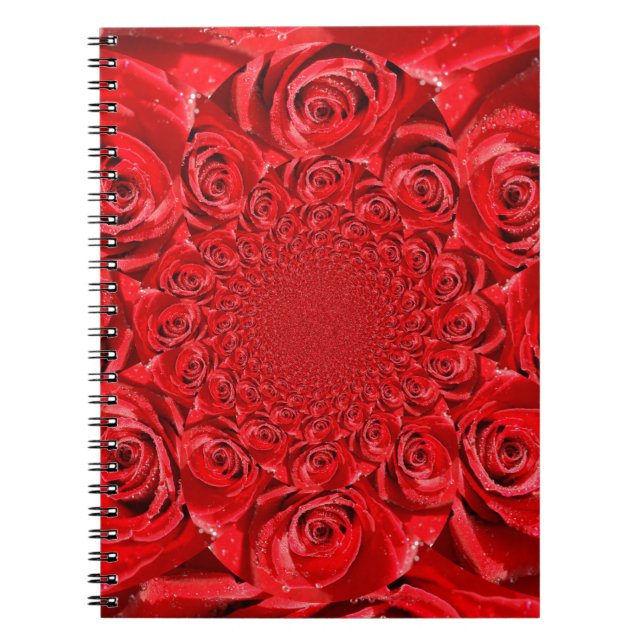 Cuaderno Mundo Rosa: Fantasía floral (Frente)
