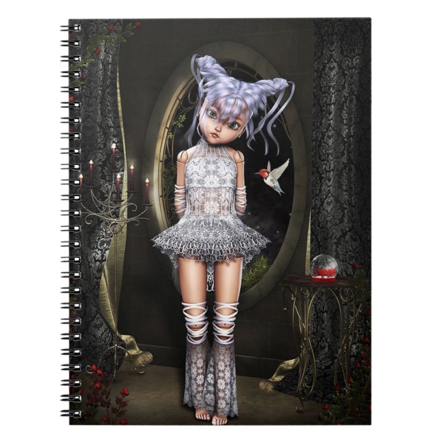 Cuaderno Muñeca Cute (Frente)