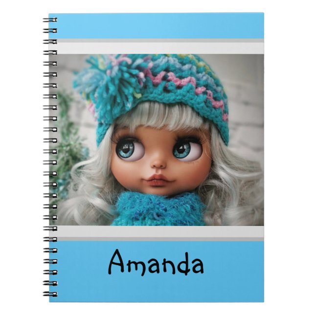 Cuaderno Muñeca, foto de muñeca, regalo Blythe (Frente)