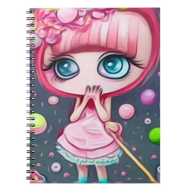 Cuaderno Muñeca súper dulce de dulce (Frente)